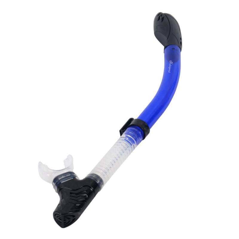 Professional Full Dry Snorkel with Comfortable Silicone Mouthpiece for Scuba Diving, Snorkeling and Swimming
