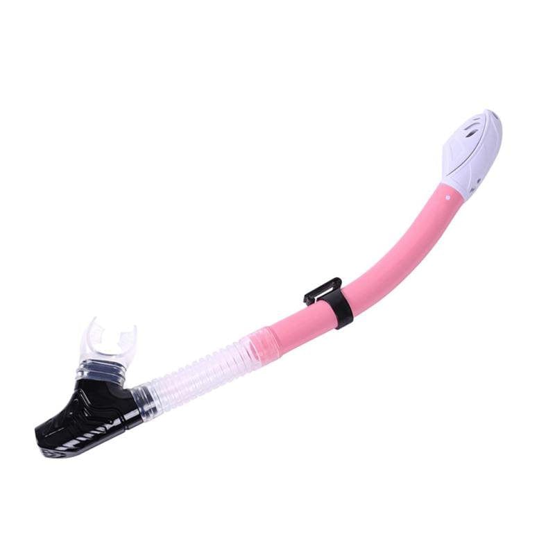 Professional Full Dry Snorkel with Comfortable Silicone Mouthpiece for Scuba Diving, Snorkeling and Swimming